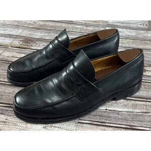 Church's Ashley Leather Penny Bit Loafers Shoes size 8 F UK 9 US color Black